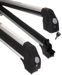 Střešní nosič lyží, snowboardů a wakeboardů se zámkem ROOF SKI, 76 cm, nosnost 35kg