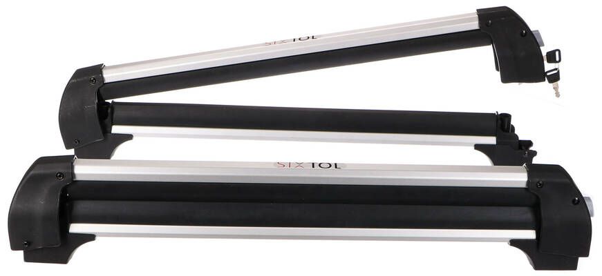 Střešní nosič lyží, snowboardů a wakeboardů se zámkem ROOF SKI, 76 cm, nosnost 35kg