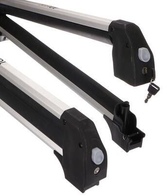 Střešní nosič lyží, snowboardů a wakeboardů se zámkem ROOF SKI, 76 cm, nosnost 35kg