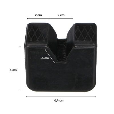 Gumová podložka pro zvedák automobilů JACK PAD 8